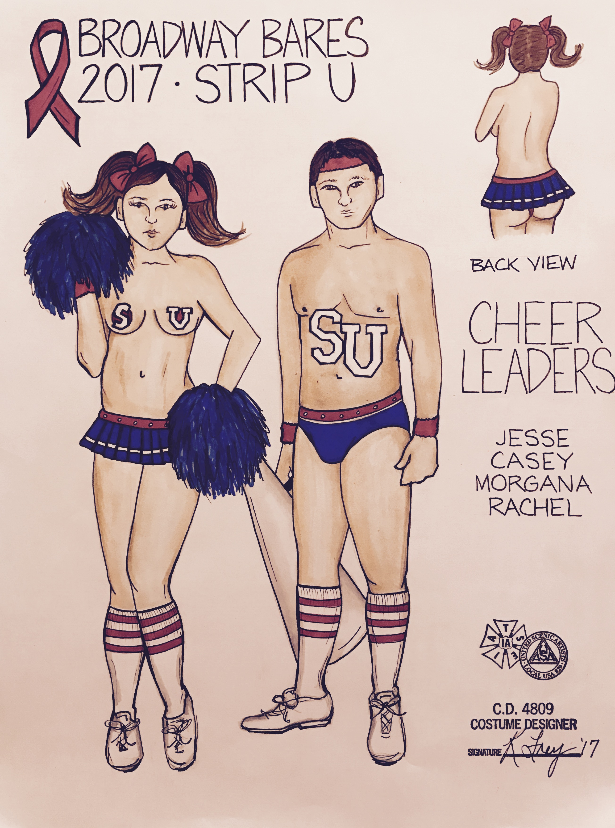 Broadway Bares 27: Strip U (Cheerleaders)