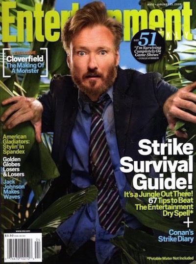 Entertainment Weekly, #975
Photo spread featuring Conan O'Brien